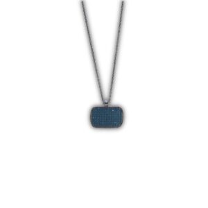 Conjunto em orata com pedras em cor azul bebê