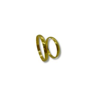 Aliança em ouro 0750