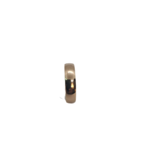Aliança em Ouro meia-cana-5mm 7gr